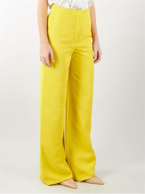 Fluid trousers in viscose and linen Max Mara Studio MAX MARA STUDIO | Trousers | GARY4
